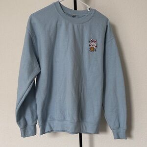 Blue Graphic Men's Sweater